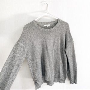 Madewell Gray Crewneck Sweater